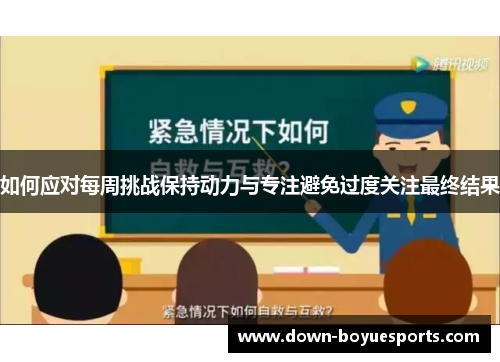 如何应对每周挑战保持动力与专注避免过度关注最终结果
